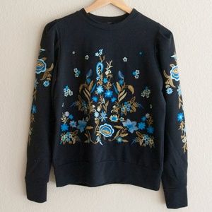 ✨HP✨ Drew Floral Sweatshirt Sz XS